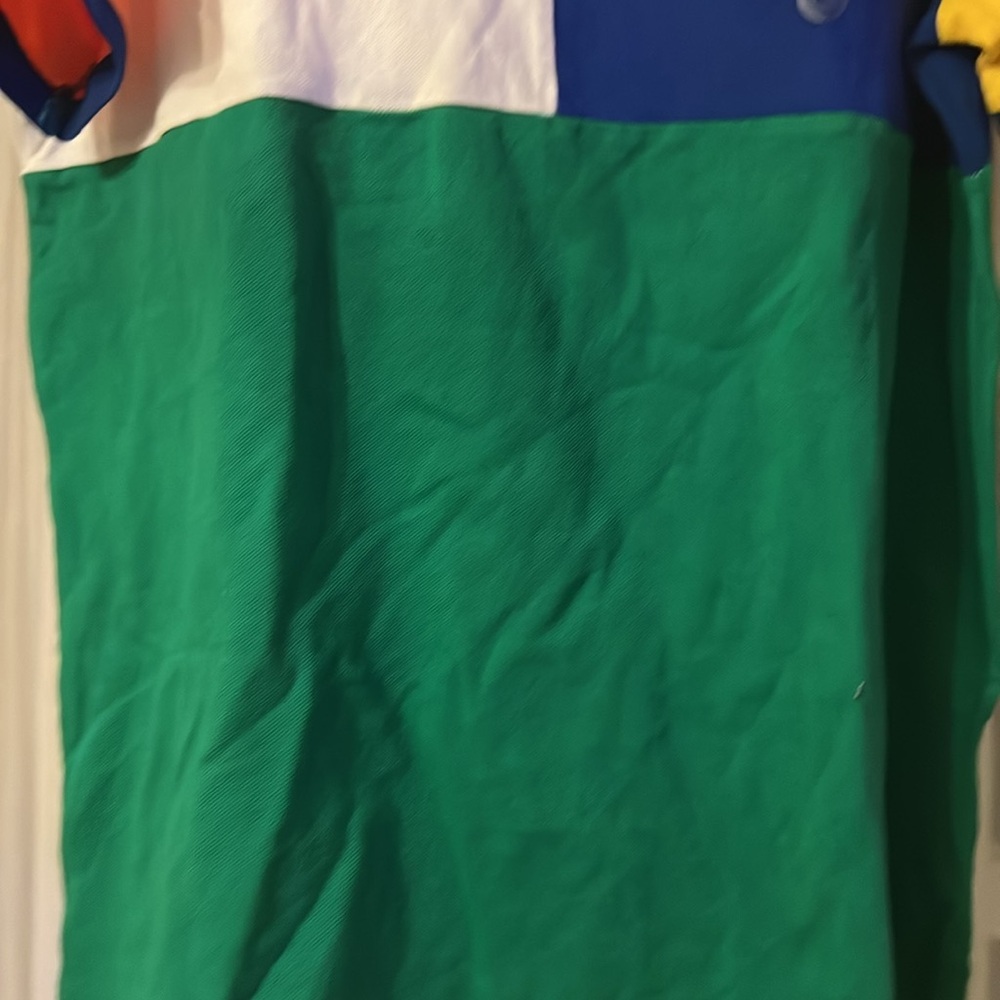 Polo Ralph Lauren Big Pony Color-Blocked Polo Shirt Men’s XL Custom Slim Fit - Picture 3 of 11